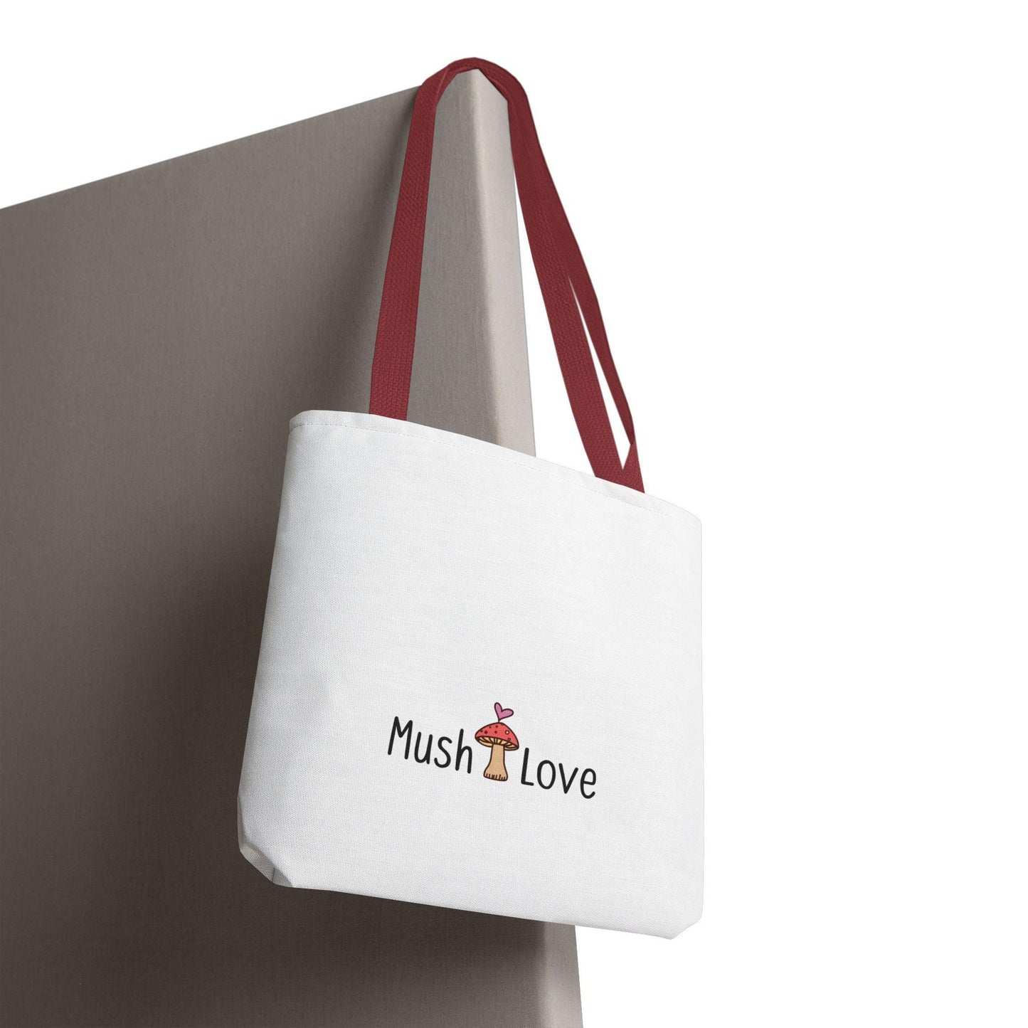 Mush-Love Organic Cotton Tote Bag | Eco-Friendly Minimalist Tote | Sustainable Shopping Bag