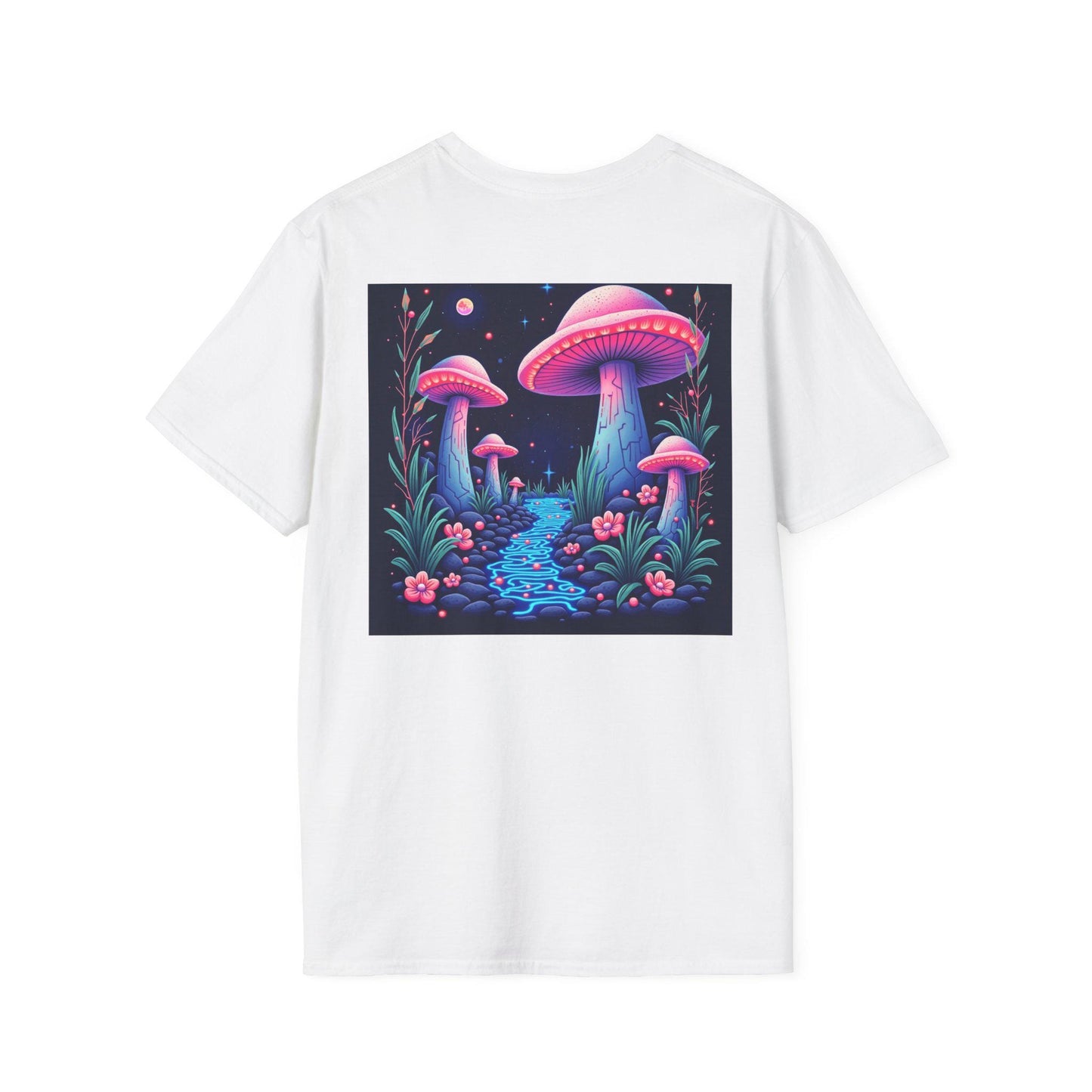 Mush-Love Collection Wonder Tee - Vibrant Mushroom Design T-Shirt | Unisex Organic Cotton | Eco-Friendly, Nature-Inspired