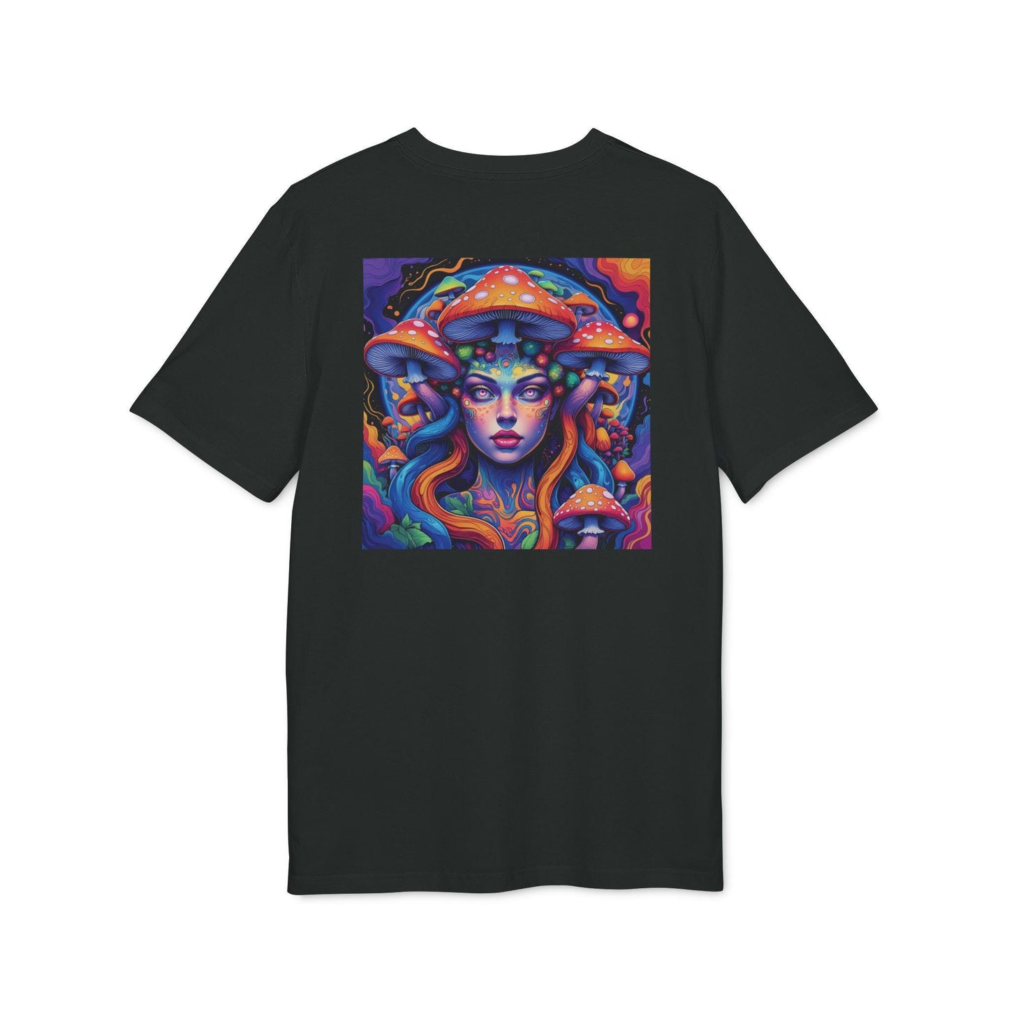 Medusa T-shirt - Mushroom Inspired Mythical Art, Psychedelic Medusa Design, Unisex Mushroom Shirt, Unique Nature-Inspired Apparel