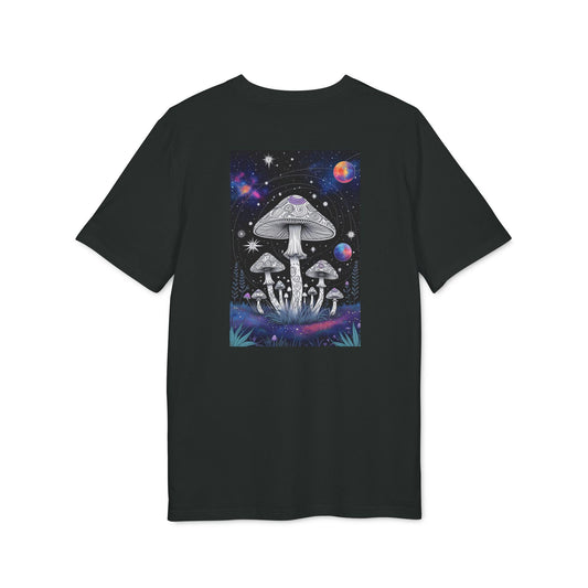 Mush-Love Mushroom Mindscapes Collection Tee - Psychedelic Mushroom T-shirt, Unisex Mushroom Shirt, Colourful Nature-Inspired Apparel